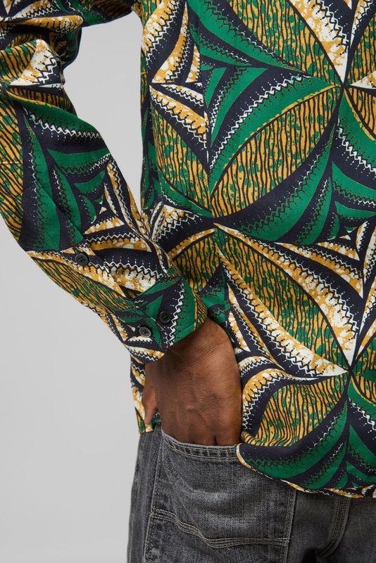 Alchemy Slim Men's shirt  - Verte