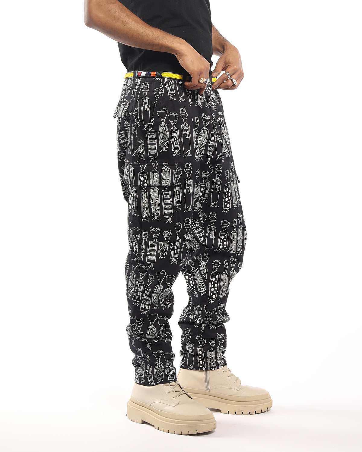 Kekere Cargo Pants - Black