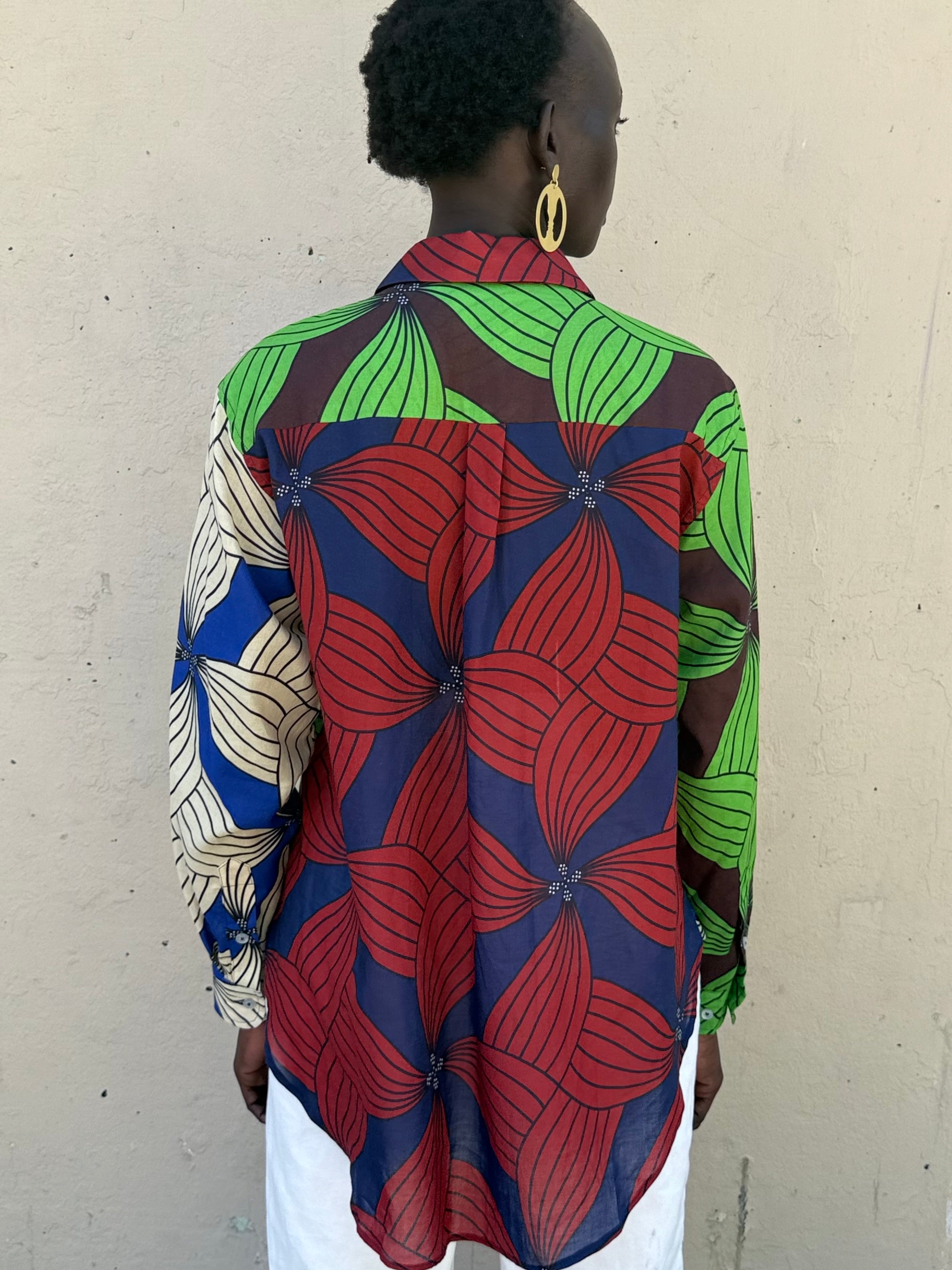 Print Oversize shirt
