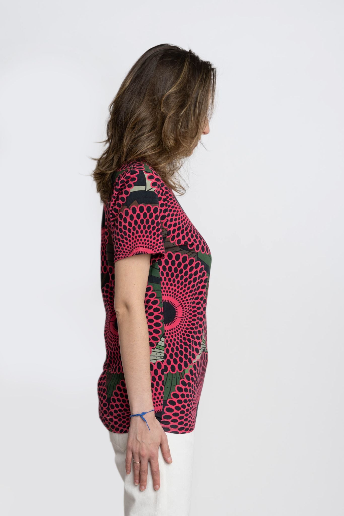 Lola Faturoti Pink Camouflage Tee
