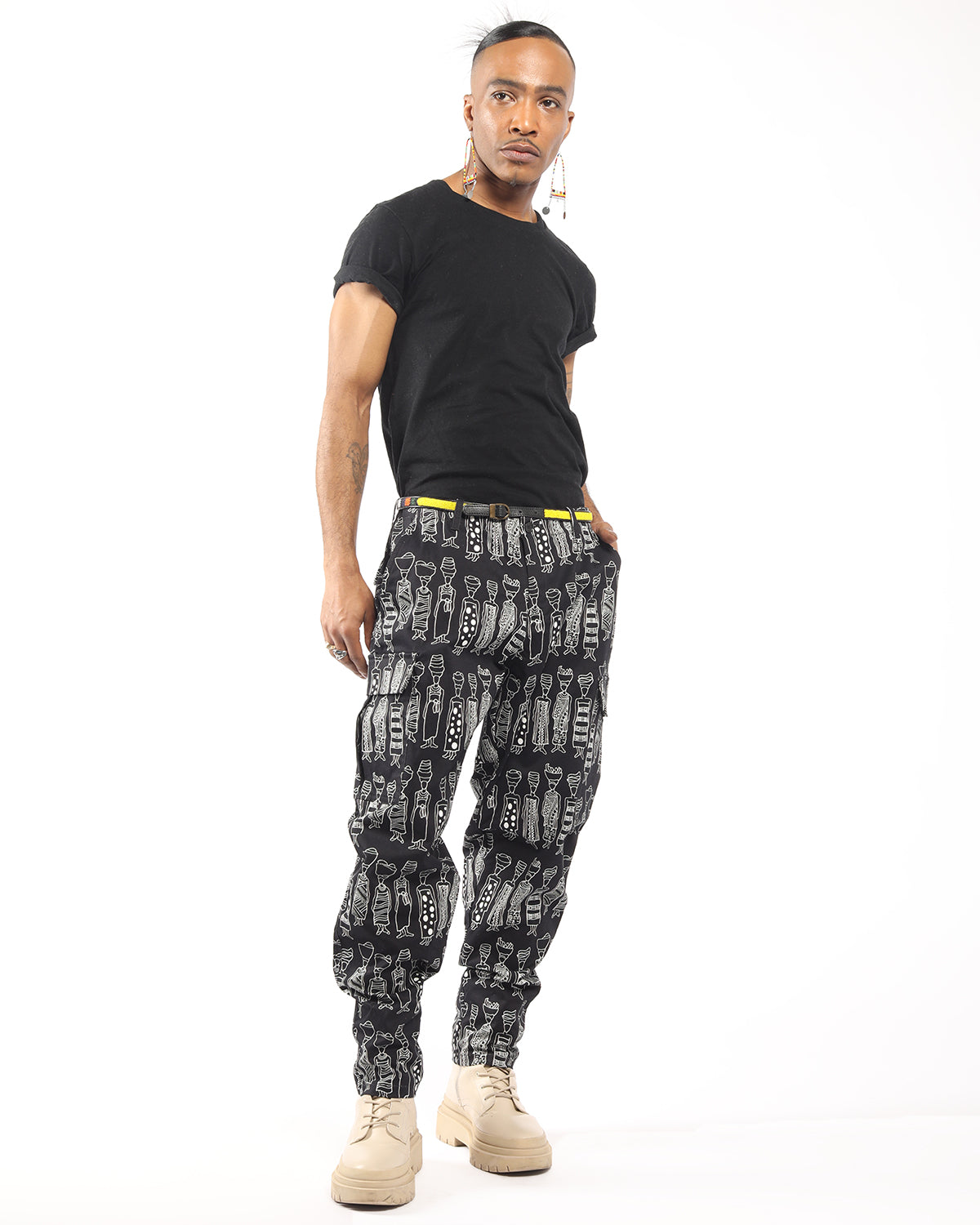 Kekere Cargo Pants - Black