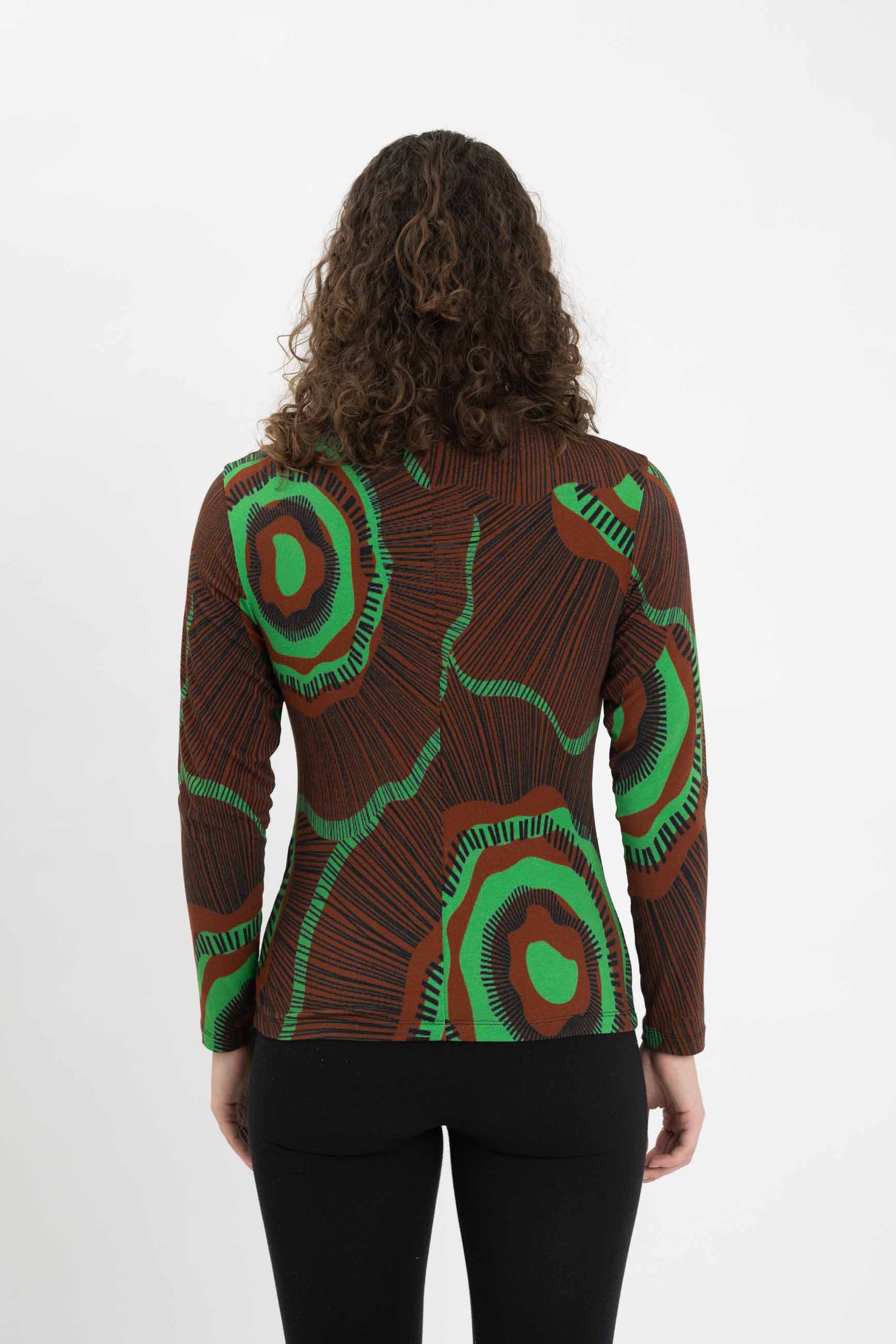Comet Turtleneck  - OSHUN/ Brown
